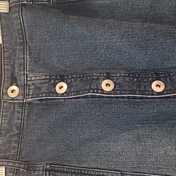 Button Down Denim Mini Skirt - NWT - Picture 4 of 4